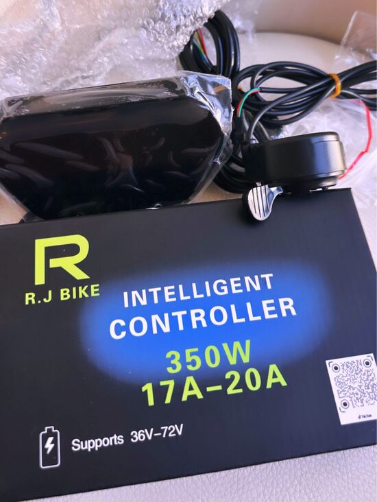 בקר אינשטיין 350W תומך 17A-20A + צג דיגטלי לד ענק + ידית גז תואמת 🚀🔥